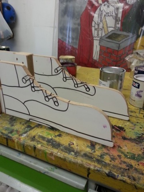 Touwtje trekken - clown